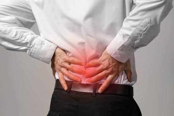 Osteochondral disease in the waist