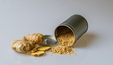 Ginger ointment for treatment of cervical osteochondral disease