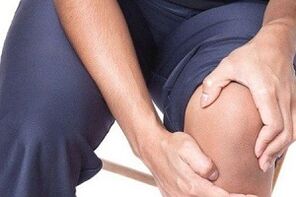 Knee joint self-massage to treat arthritis